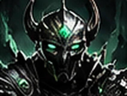 Abyss Knight sample concept portrait