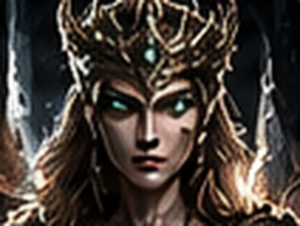 Crowned Exile sample concept portrait